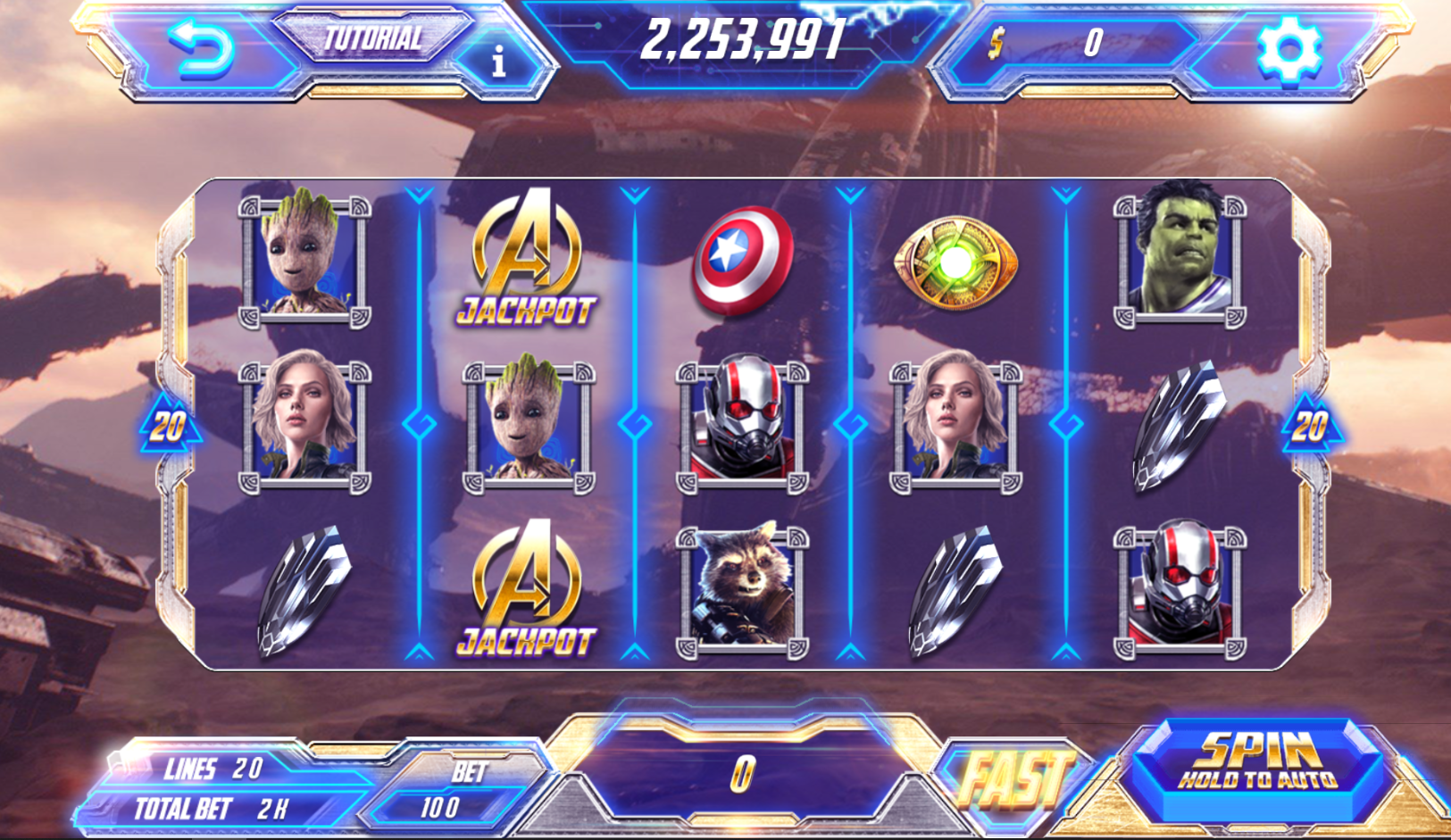 Giới thiệu game Slot Avengers tải Nhatvip app 