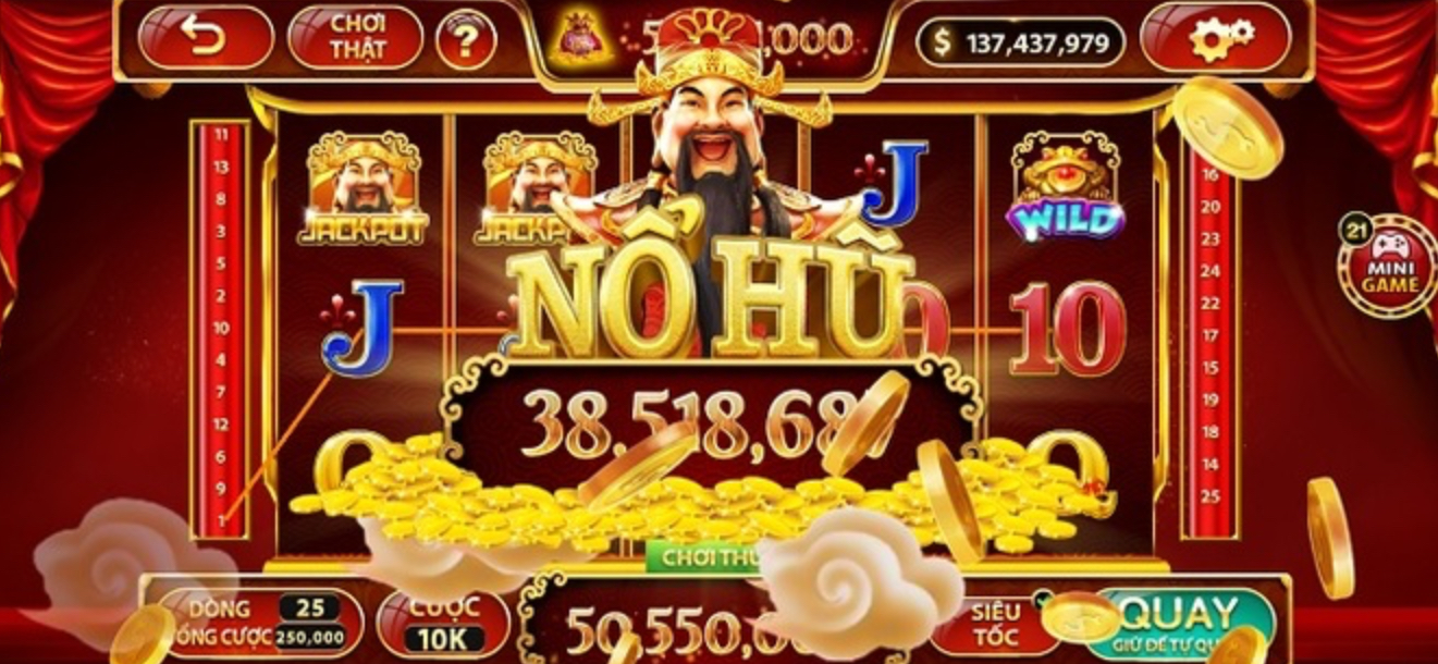 Slot nổ hũ là một trong những mục game được rất nhiều anh em yêu thích