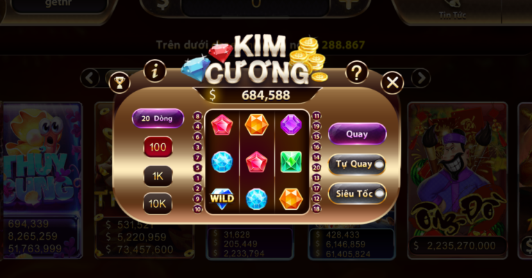 Luật chơi kim cương siêu dễ trên nhatvip