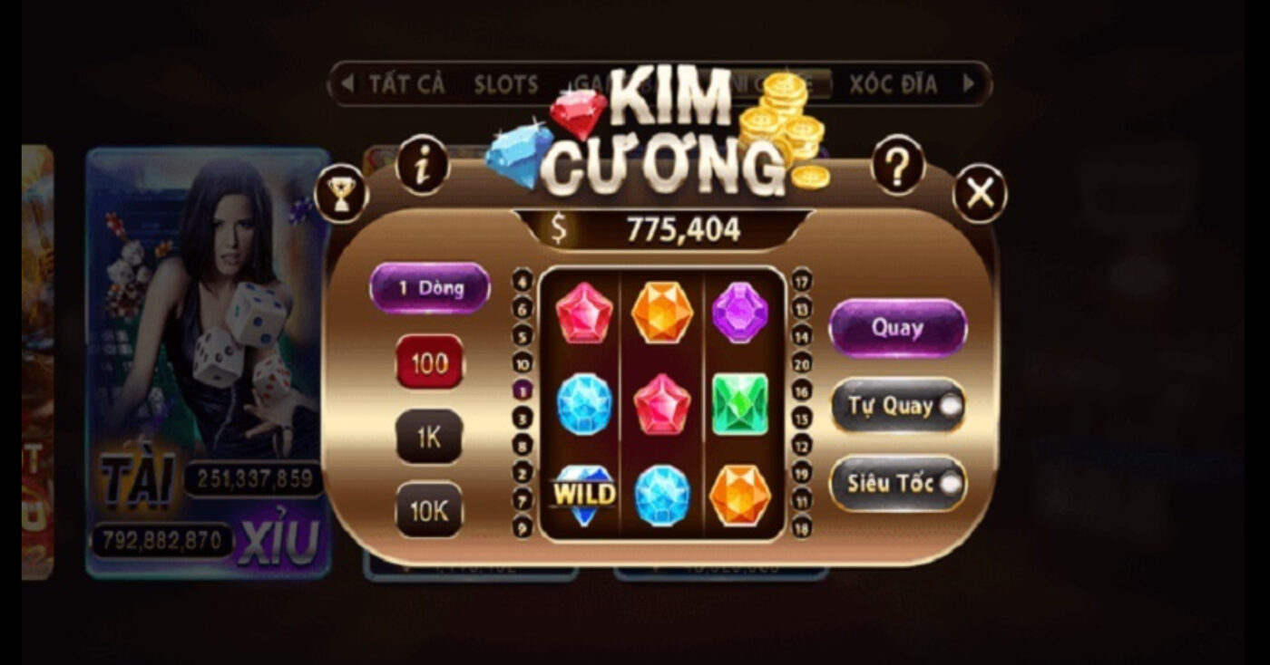 Các thông tin cơ bản về tựa game slot Kim cương tại Nhatvip