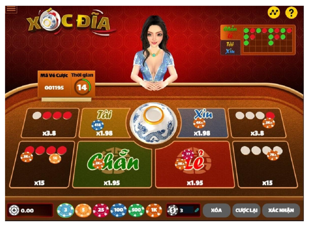 Xóc đĩa là một trò chơi cá cược tại Việt Nam