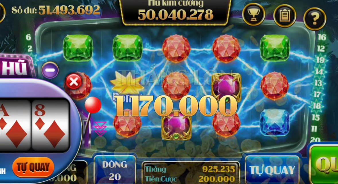 Slot Kim cương là một tựa game giải trí được rất nhiều anh em người chơi yêu thích