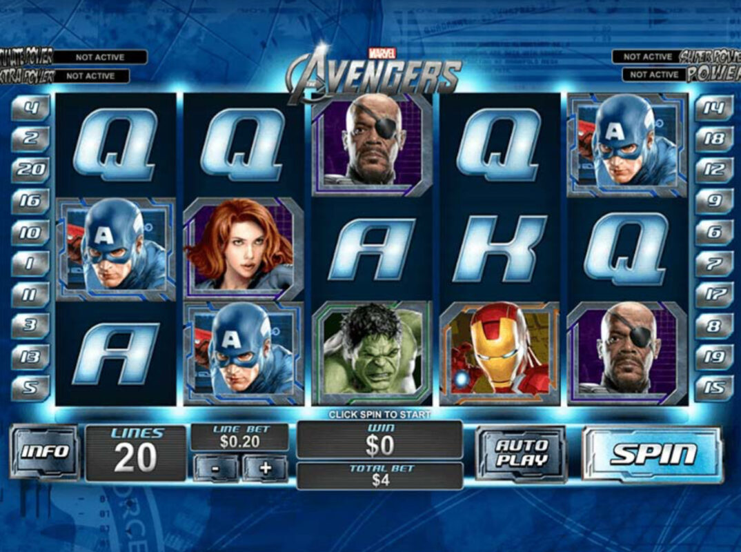 Nổ hũ Avengers hấp dẫn